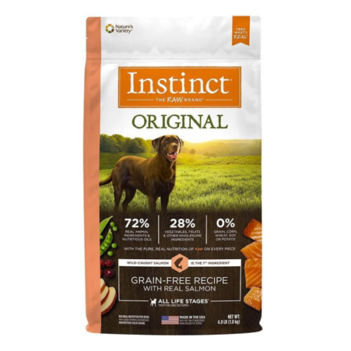 Instinct Original para Perro – Salmón, todas las razas (excepto cachorros de razas grandes)