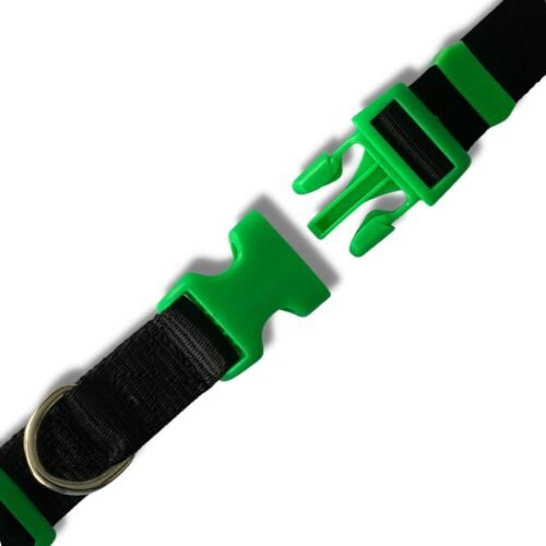 Bearhug- Collar Negro / Verde Neón - Imagen 4